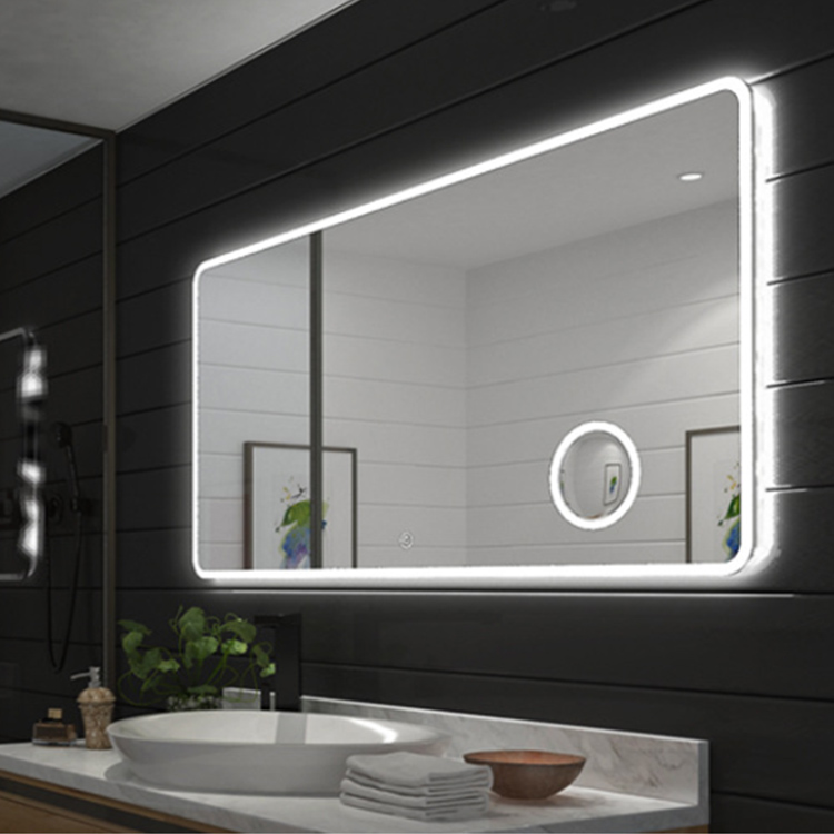 What is the role of LED smart bathroom mirror?