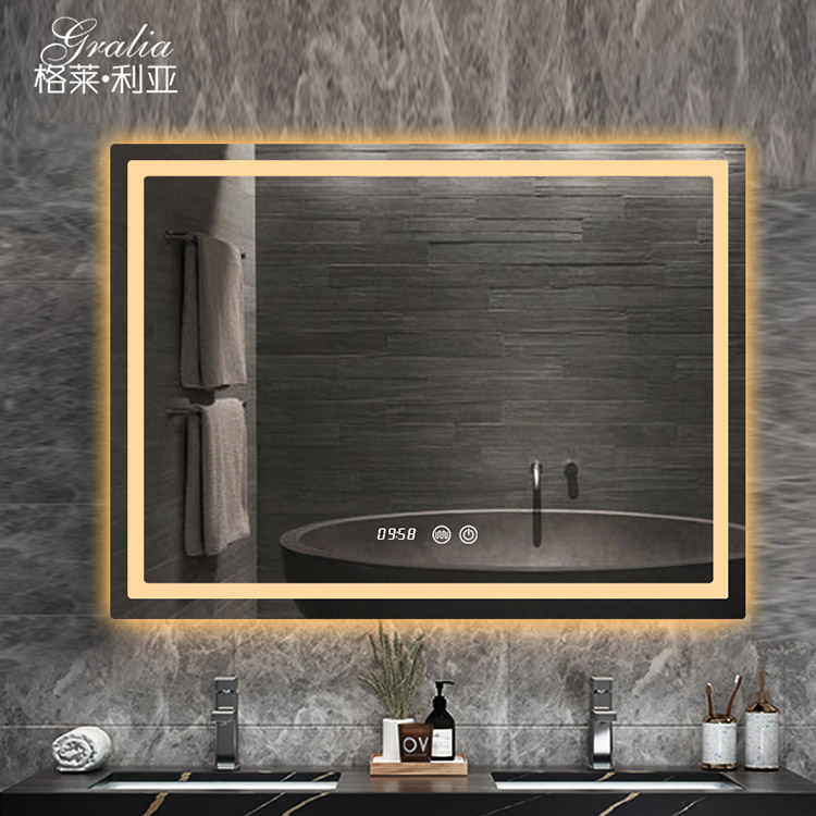 Anti-Fog LED Bathroom Mirror With Bluetooth Speaker