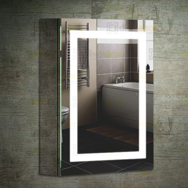 Classic Design Aluminum LED Mirror Cabinet